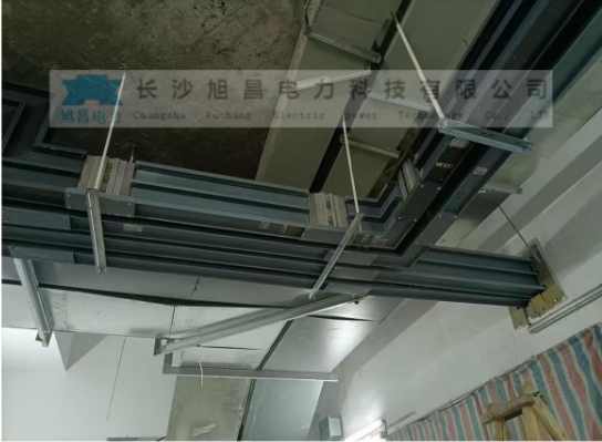 支架安装效果