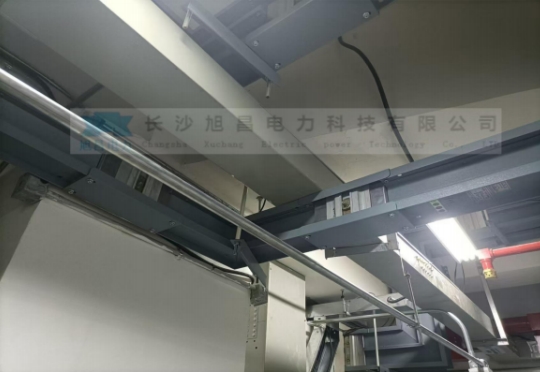 支架安装效果