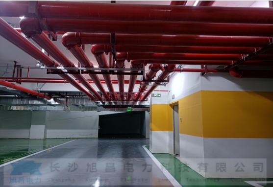 支架安装效果